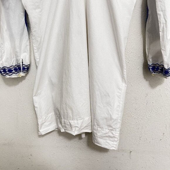 MADEWELL Embroidered Blanca Dress Size XS Short Shift Summer Vacation Date Boho - Picture 3 of 13